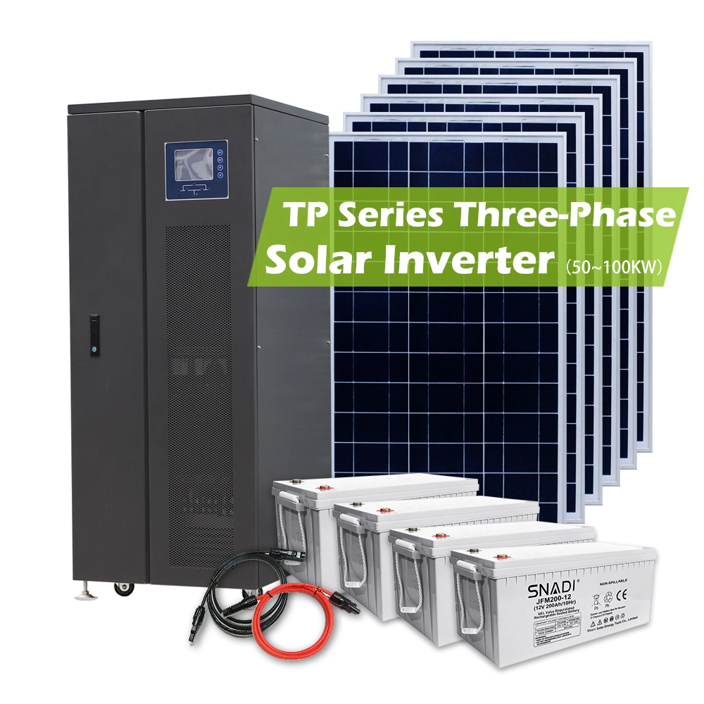 50kw 60kw 80kw 100kw 220VAC 380VAC Three Phase Solar Power Inverter