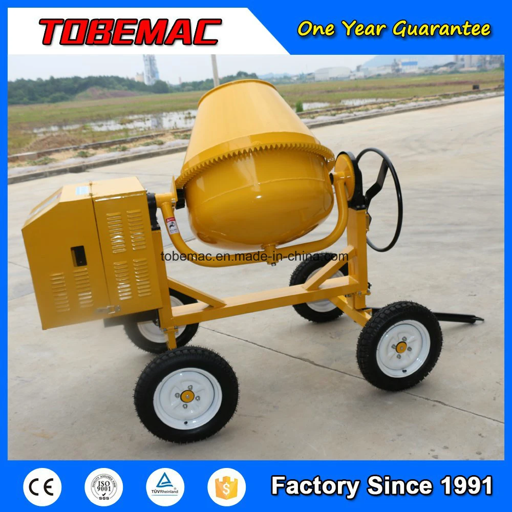 Cm350-4c Portable Concrete Mixer with Gasoline Engine