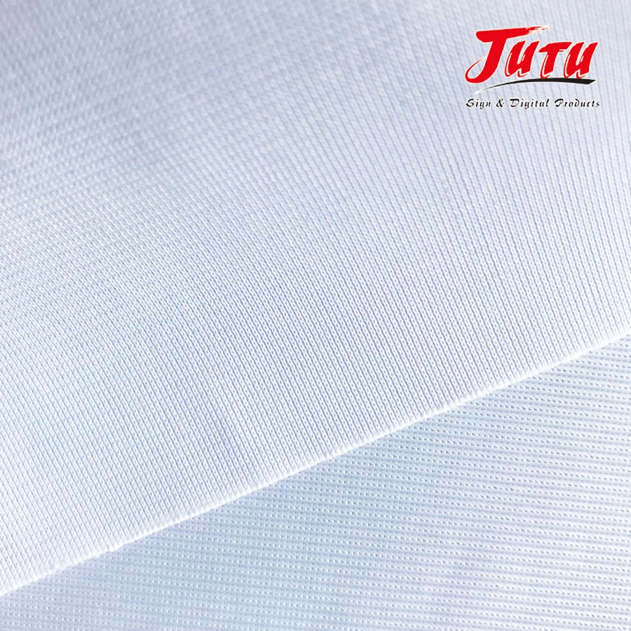 Jutu Cheap Popular High Quality Soft and Thin Digital Printing Textile for Flag Plain