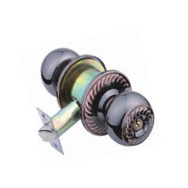 Hot Selling Knob Lock for Bathroom Entrance Ball Lock Cylindrical Round Knob Door Lock