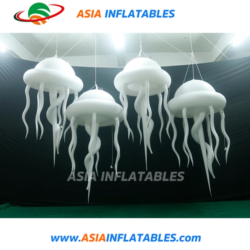 Color Changeable Luminous Jellyfish Inflatable for Art Show