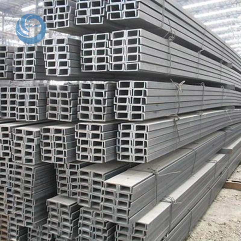 La fábrica de acero de carbono u el canal C Canal T235 T345 Canal laminadas en caliente de acero para la construcción de forma China Haz C