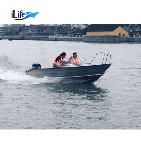 Ilife (HOT) Aluminum Fishing Boat 480 Speed Boat with Engine