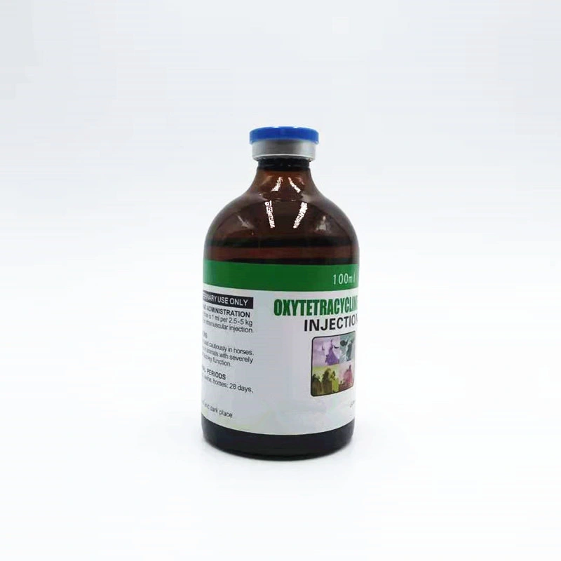 GMP Level Oxytetracycline Injection 100ml Veterinary Medicine with Good Quality Injection for Horse Uses