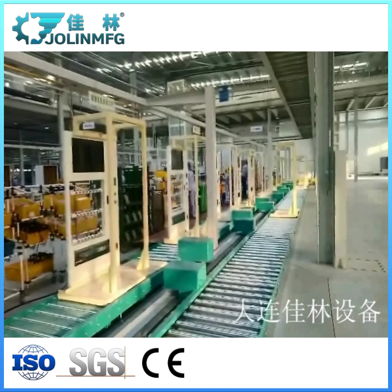 Automated Vending Machine Assembly Producting and Packing Line Conveyor Table