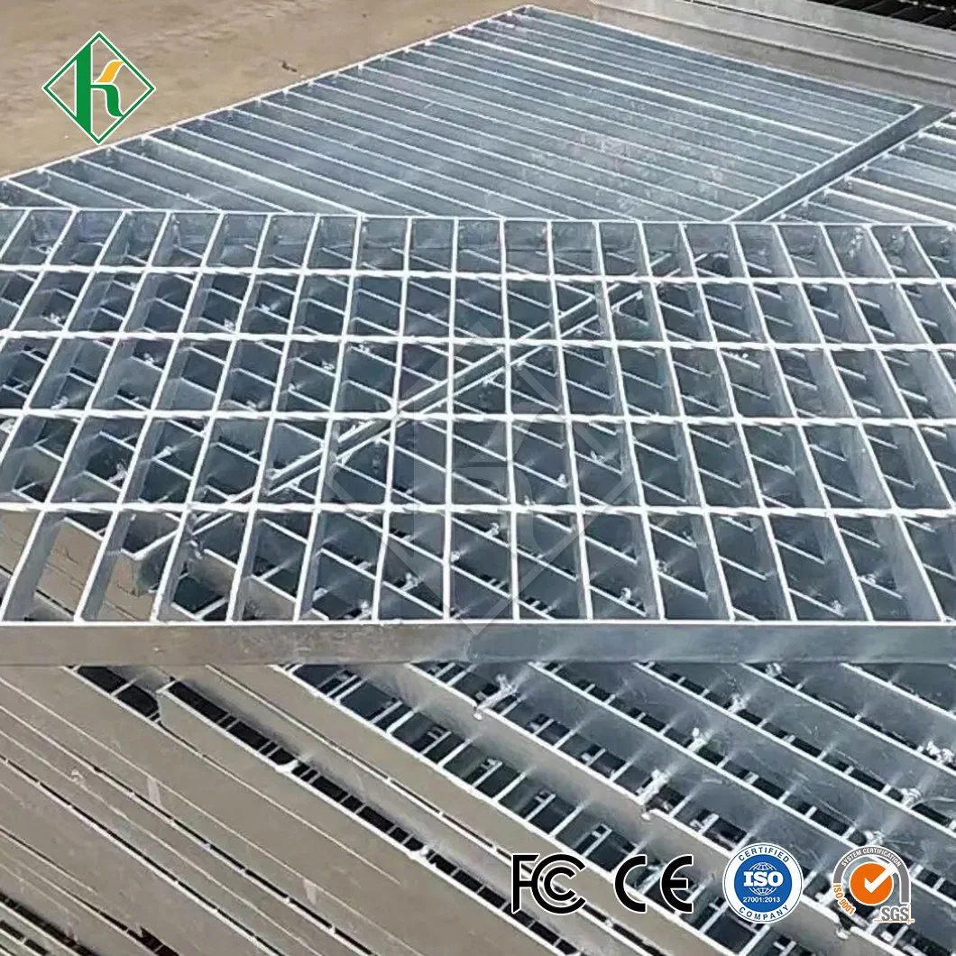 Kaiheng Steel Structure Grating Factory Galvanized Drain Grating China Anti-Pry Drain Trench Grating Cover