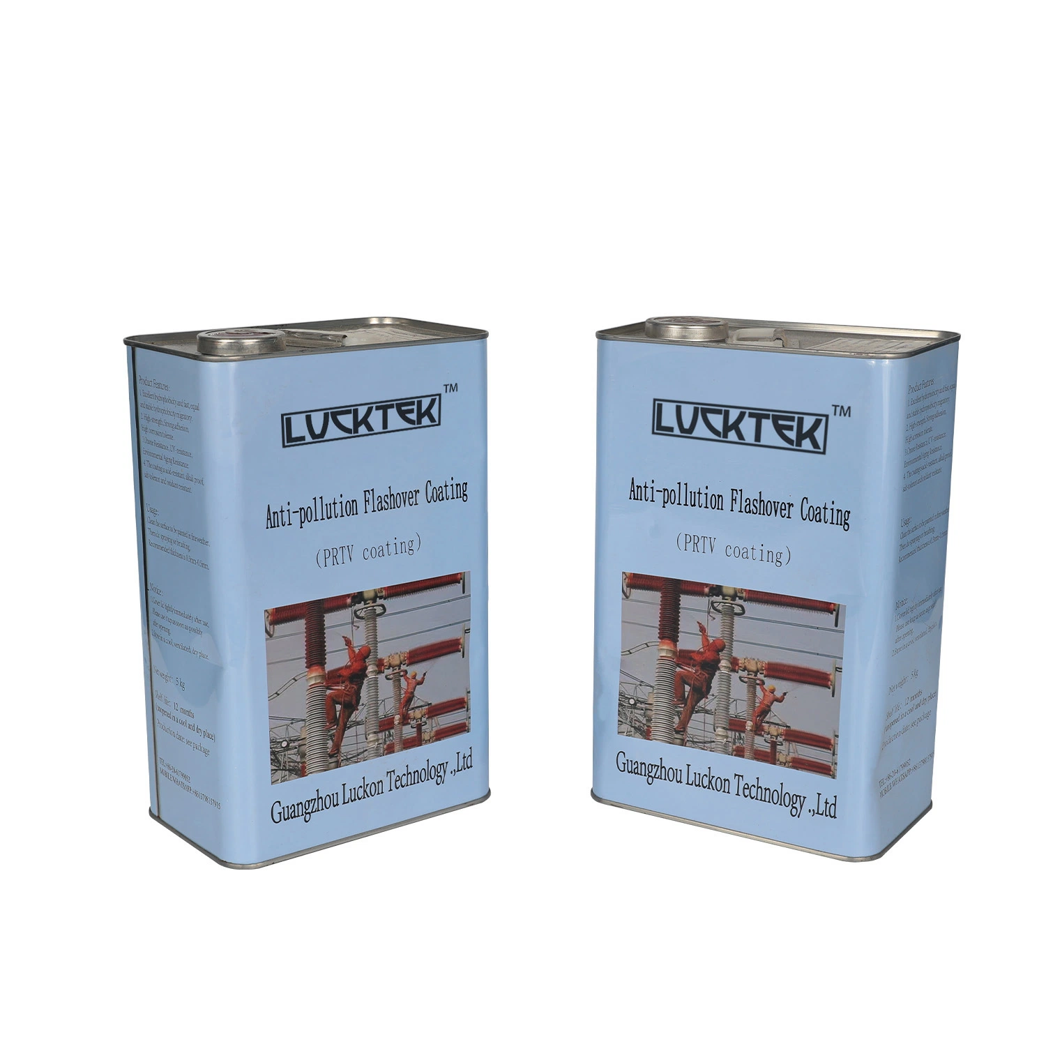 Anti-Pollution Flashover Coating, RTV, Hvic, High Voltage Insulator Coating Liquid Silicone Rubber for High Voltage