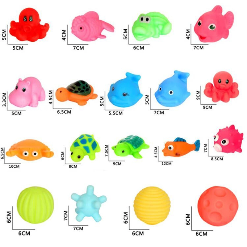 Juguetes Promotion Gift Baby Bath Sound Evade Glue Duck Toy Children Infant Shower Set Duckling Swimming Pool Vinyl Material Toys Cute Rubber Duck