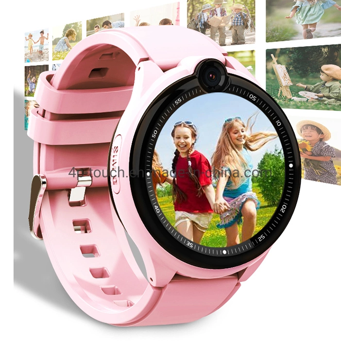 Usine chinoise fournissant une montre de suivi intelligente pour enfants étanche IP67 avec chargement micro USB, SOS de sécurité, appel vidéo et GPS D48U.