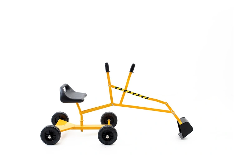 Wheeled Mini Digger for Kids for Outdoor Playground and Sandbox