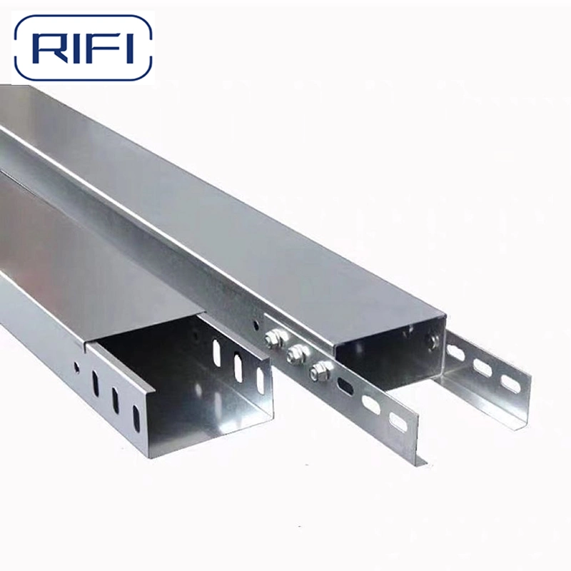 Manufacturer Galvanized Cable Tray Perforated Type Cable Trunking Size Supplier