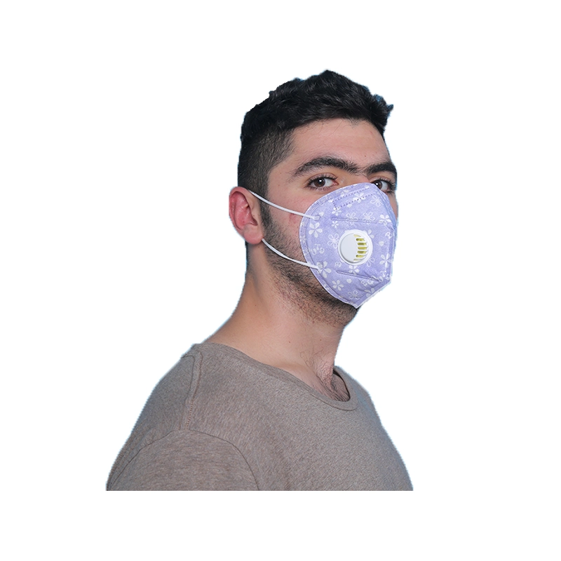 Breathable FFP1 KN95 Mask Filter Disposable Colorful KN95 Facial Mask Non Woven for Personal Protection