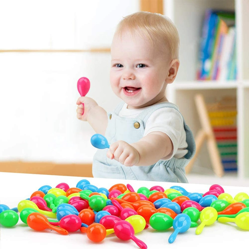 2.75 polegadas Mini Maracas Brinquedos Noisemakers Contratante favorece as crianças Pinata Prémios de sala de aula de enchimento do saco de terceiros embaladores máquina de ruído