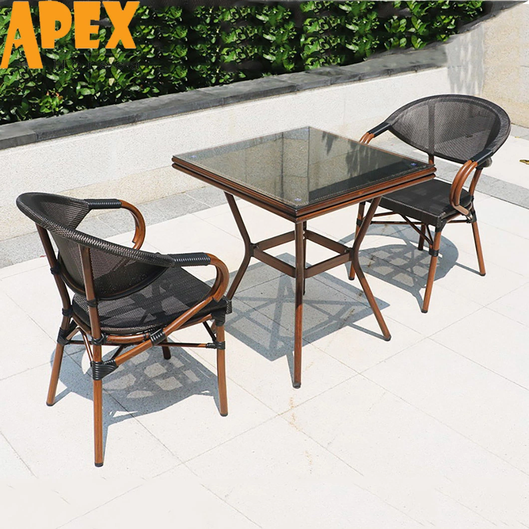 Terrace Outdoor Garden Restaurant Waterproof Table Chair Furniture Set Wholesale/Supplier