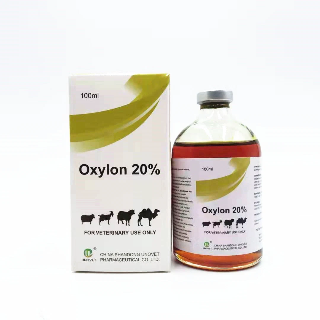 La Medicina Veterinaria de buena calidad de inyección de la oxitetraciclina 100 Ml de inyección de cabezas de ganado de nivel de GMP