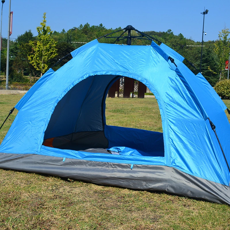 Simple Double Camping tente de voyage portable sans configurer le Tente automatique