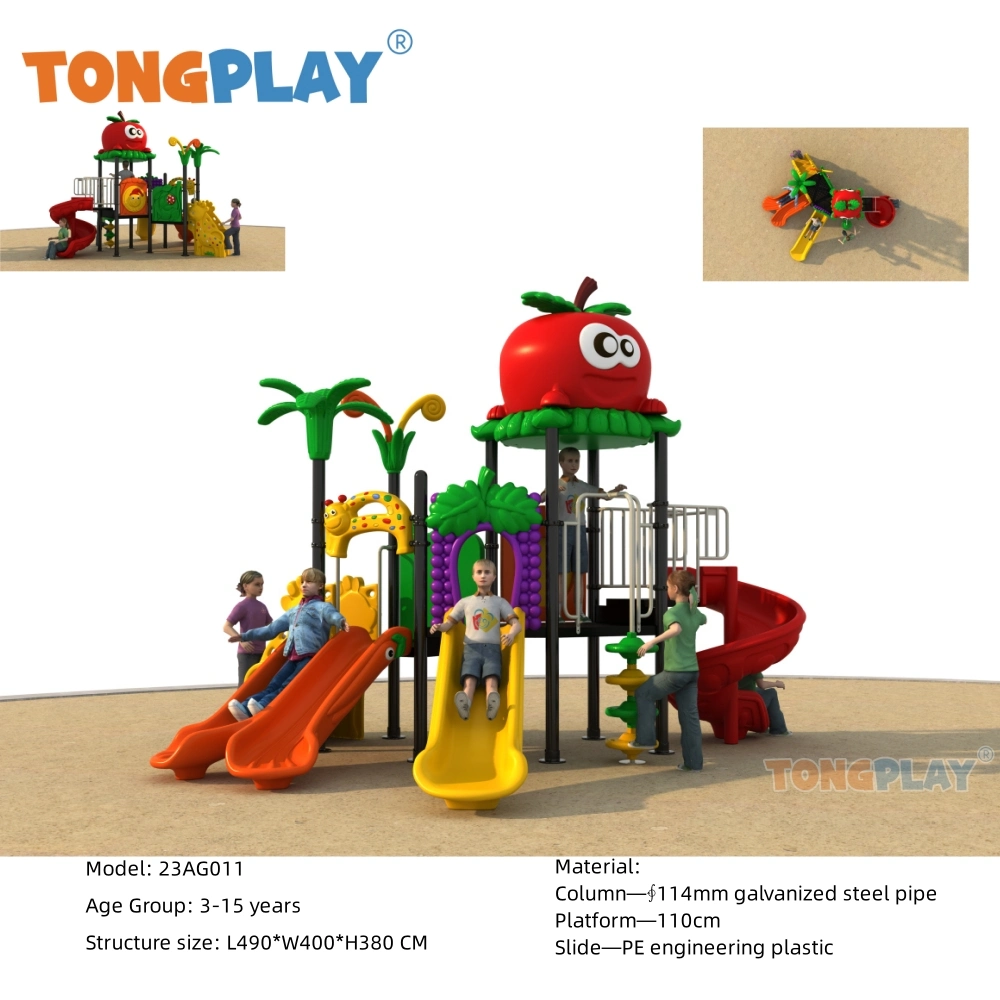 Fantasy Series Slide Outdoor Playground Plastic Equipment Kids Park Children Amusement Safety