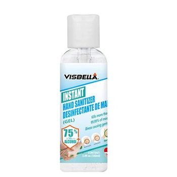 La FDA Certificado CE el fabricante de desinfección de la mano con el 75% de alcohol en 100ML 500ml Pack para prevenir virus y bacterias