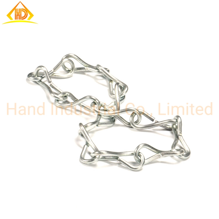 Steel Long Welded Chain Links Bending Straight Chain