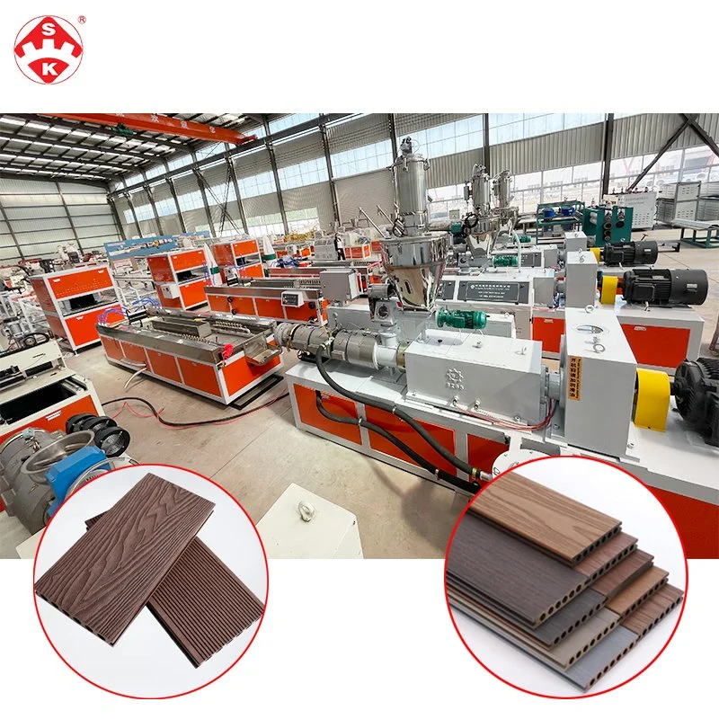 High Quality PVC/ WPC/PE/PP Wood Plastic Profile WPC Board Production Extrusion Machine Line