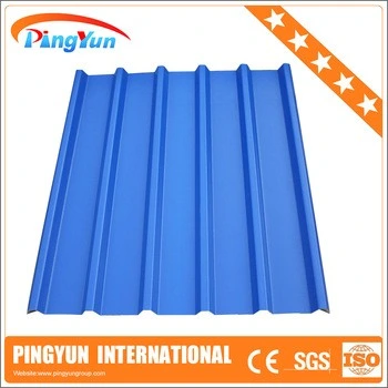 3 Layer PVC Roof Sheet Constructions Materials Prefabricated Building