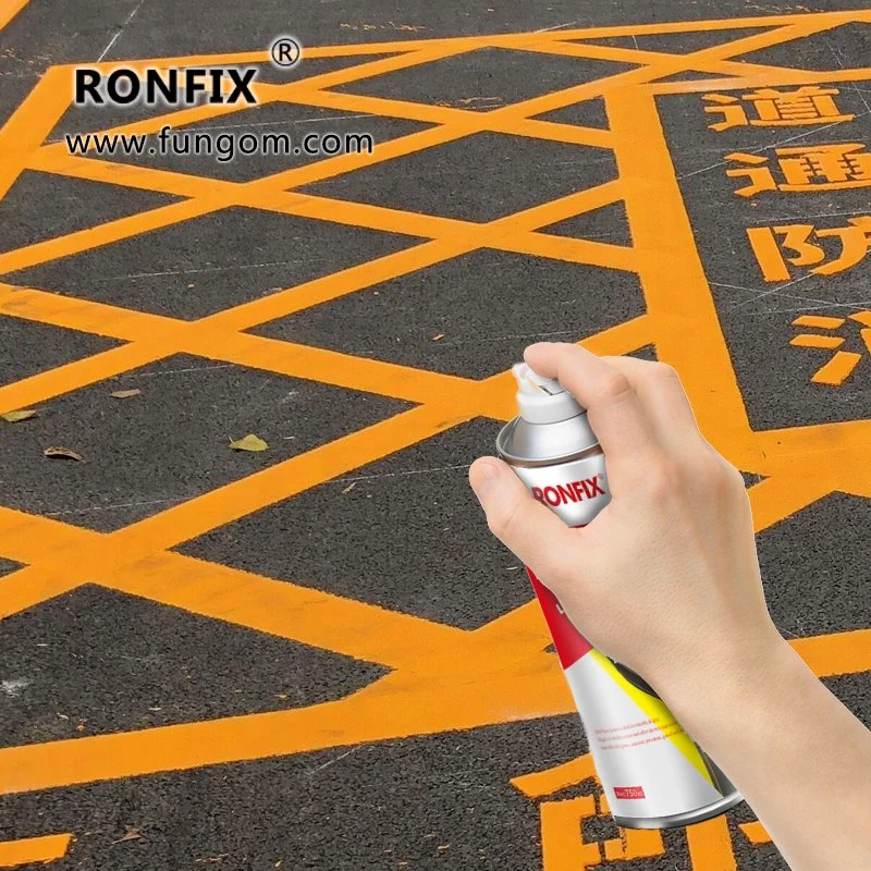 750ml Canned Line Mark Spray paint for Road Marking