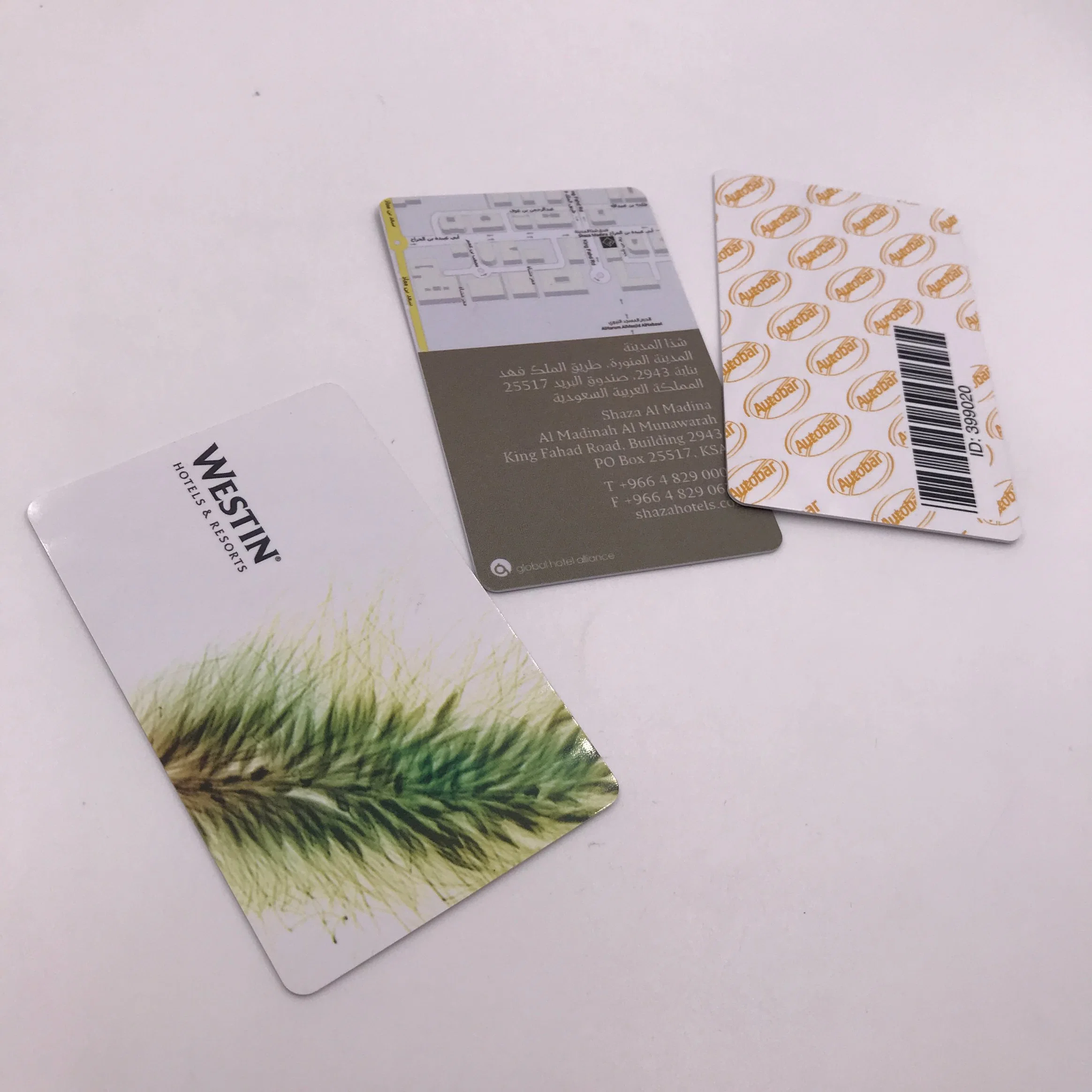 Impresión de la tarjeta de llave de hotel RFID programable sin contacto