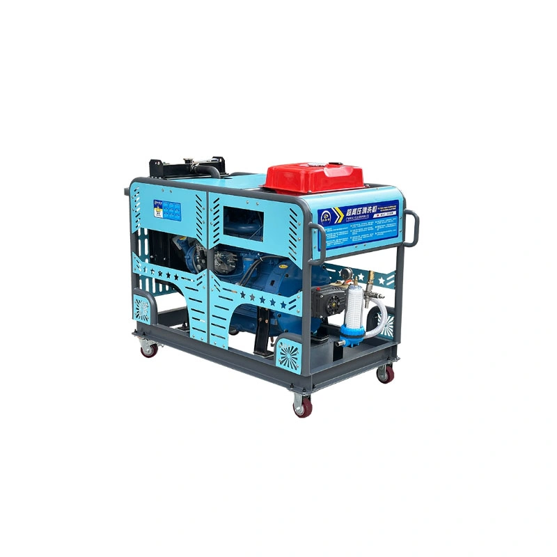 500-1000bar Gasoline High Pressure Cleaning Machine High Pressure Wash Water Gun High Power Industrial Sand Blasting Rust Washing Machine Equipment