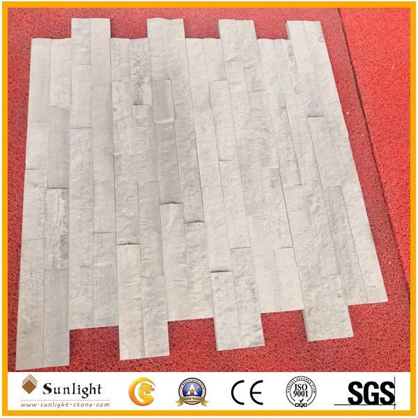 High quality/High cost performance  White Wood Vein Marble Culture Stone Wall Tiles