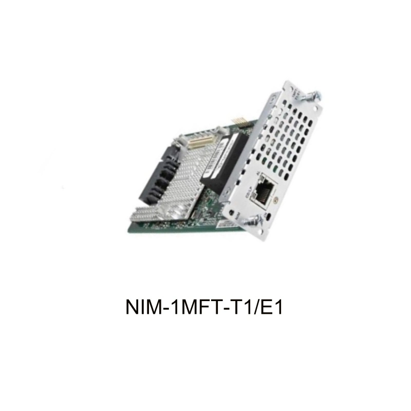 NIM-1MFT-T1/E1 1 port Multiflex Trunk Voice/Clear-channel Data T1/E1 Module For ISR4000 Series Routers