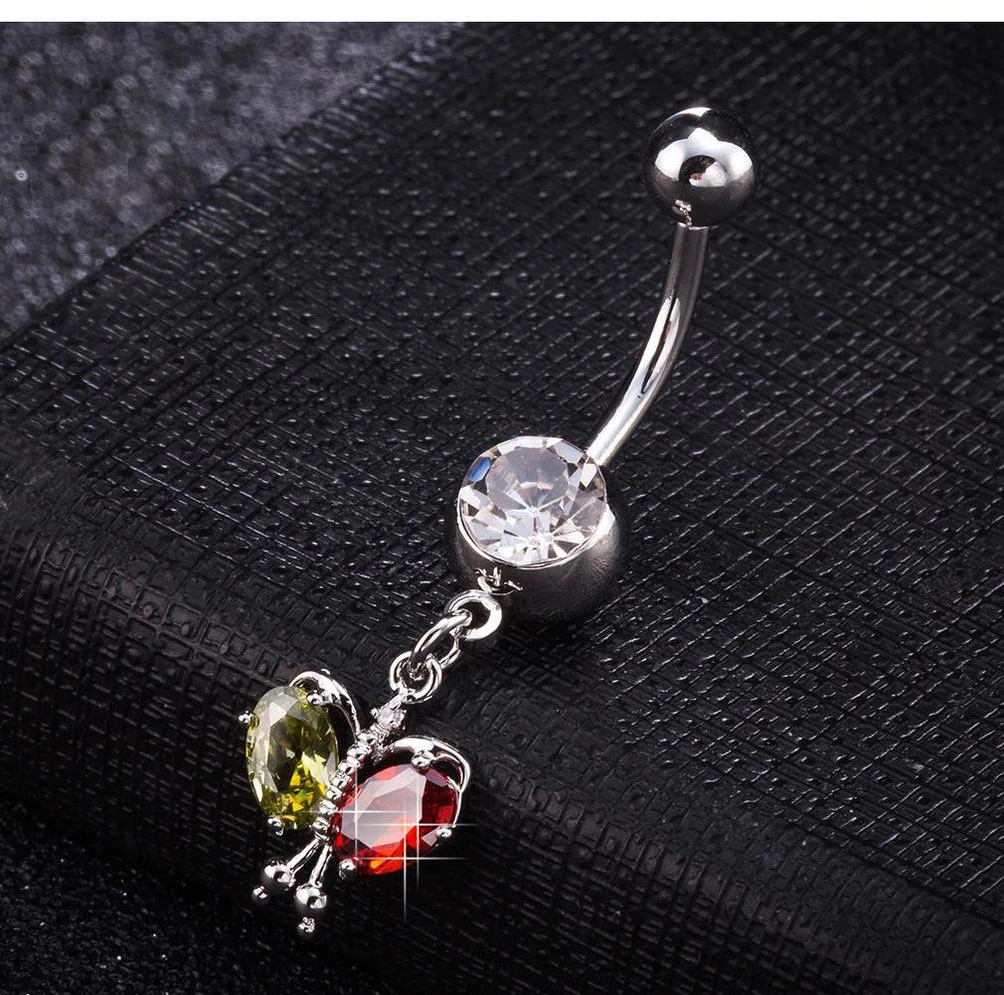 Variety Styles Butterfly Belly Button Rings Belly Piercing Belly Button Rings Dangling