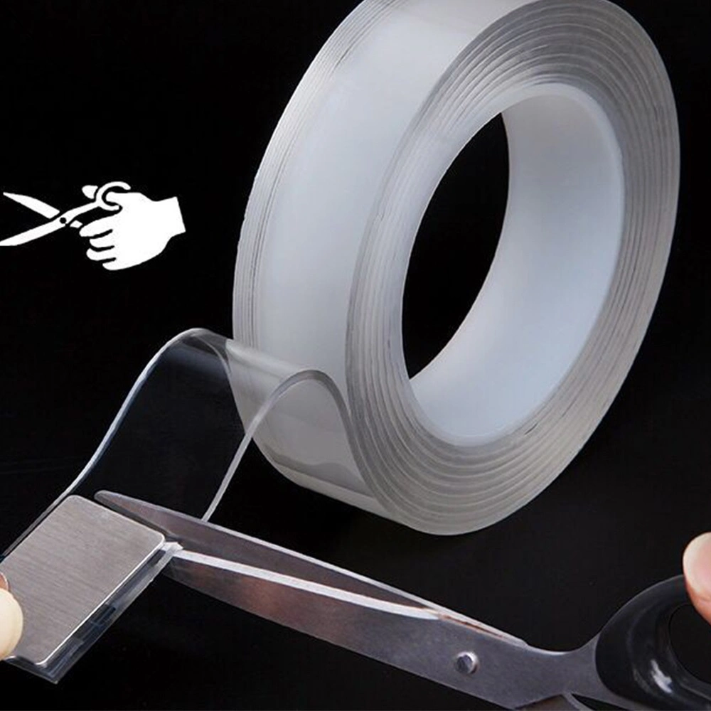 Clear Pre-Cut Reusable Transparent Double Sided Nano Tape