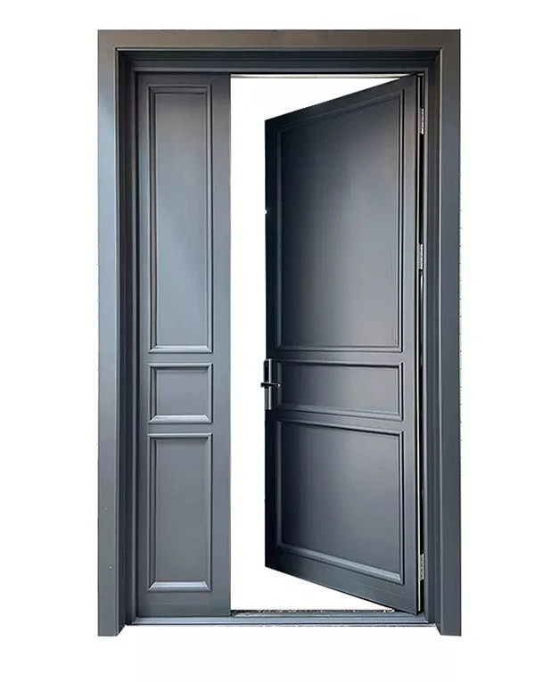 Fabrik Preis 2022 New Design Steel Gate Door Commercial Steel Eingangstür für Wohnung