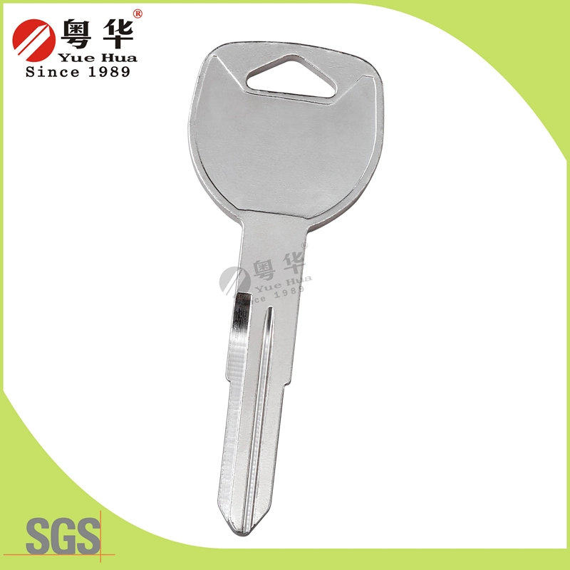 Brass Nickel Plated Metal Bluebird Car Key Blank for Car Lock From China Manufacturer