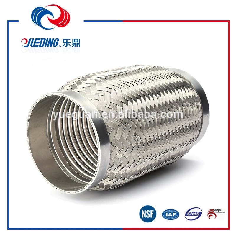 Aluminized Internal Spiral Muffler Exhaust Pipe/Corrugated Stainless Steel Exhaust Pipe