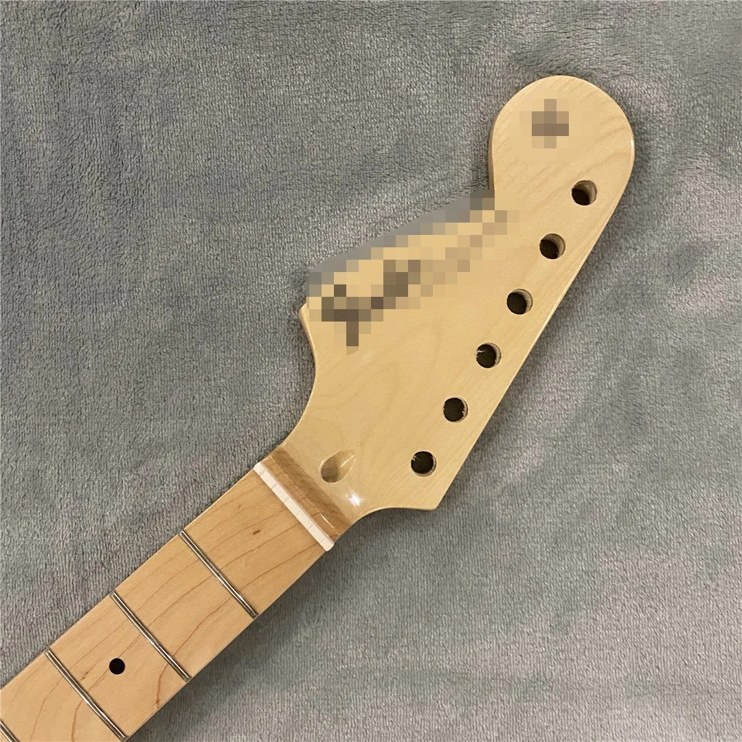 Invertir la cabeza grande Maple Guitarra eléctrica cuello 22fret claro