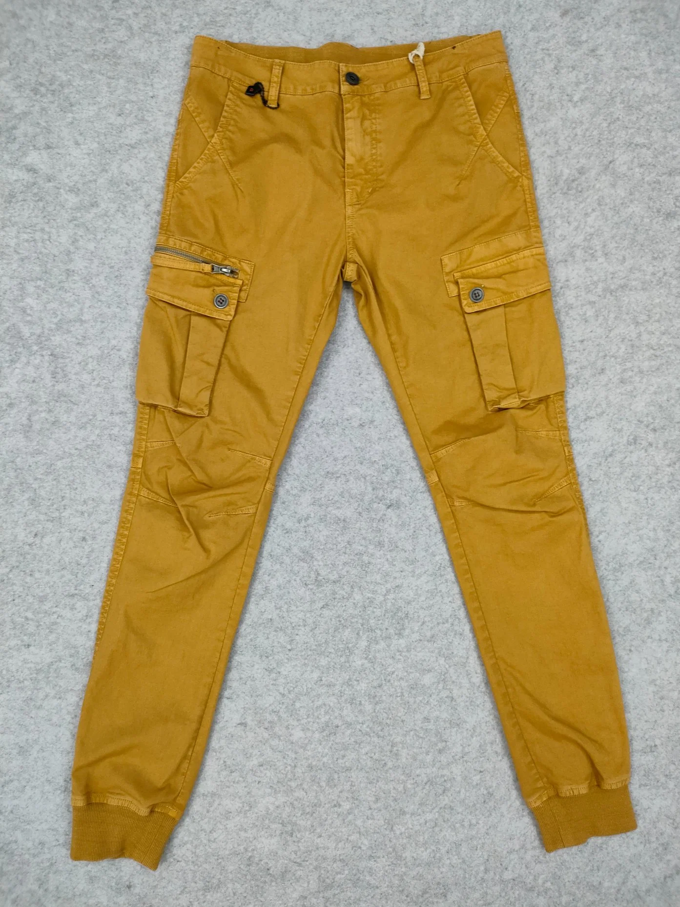 Man Winter/Autumn Zipper Cargo Pants Work Wear