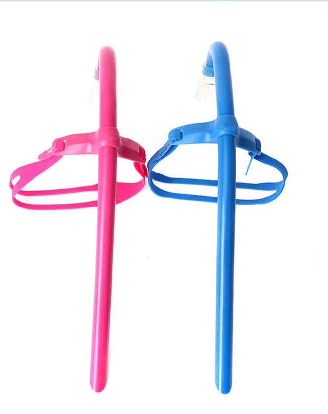 Waterproof Pink Blue Folding Diving Mask Snorkel for Water Sports