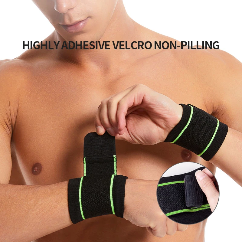 6058# Neoprene Wrist Brace Sleeve with Compression Straps Wrist Support Gurad for Sports