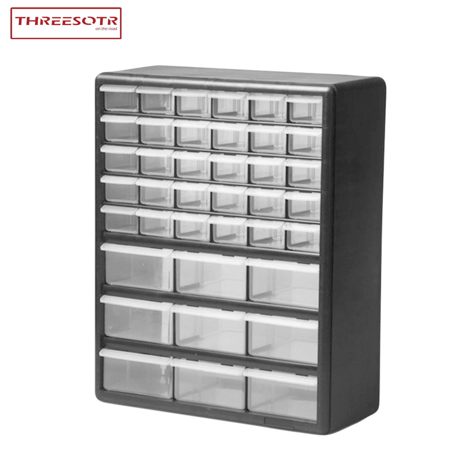 18 Bins Plastic Drawer Parts Storage Organizer Hardware and Craft Cabinet