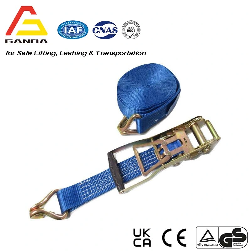 50mm-5t Ergo Ratchet Tie Down/Tie Down Strap/Webbing Tie Down/Cargo Lashing/Cargo Tie Down/Lashing Tie Down/Tie Down Strap/Polyester Ratchet Lashing