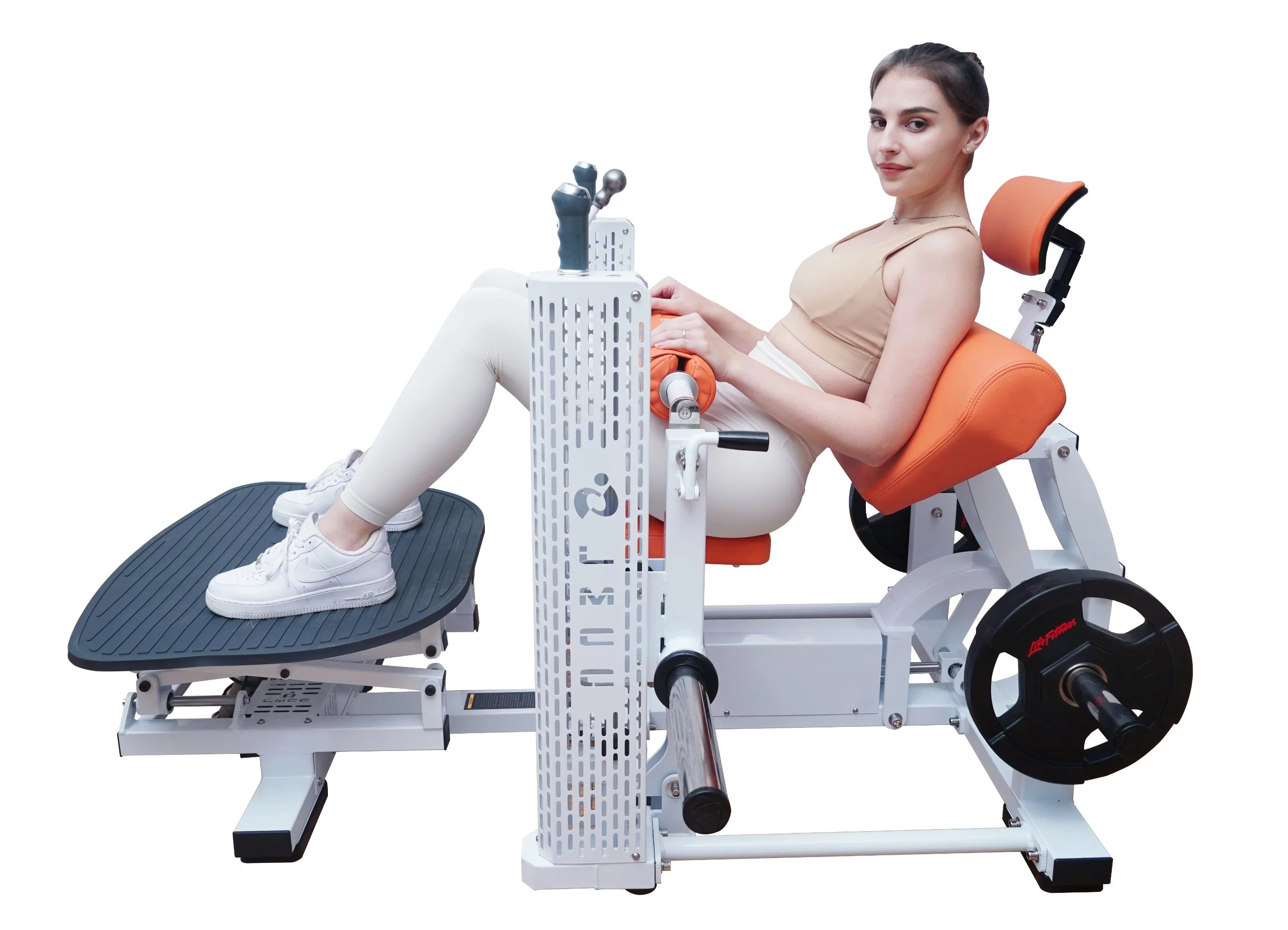 Lmcc Commercial Gym Equipment Free Weight Plate Loaded Hip Lift Hip Thrust Machine for Sale