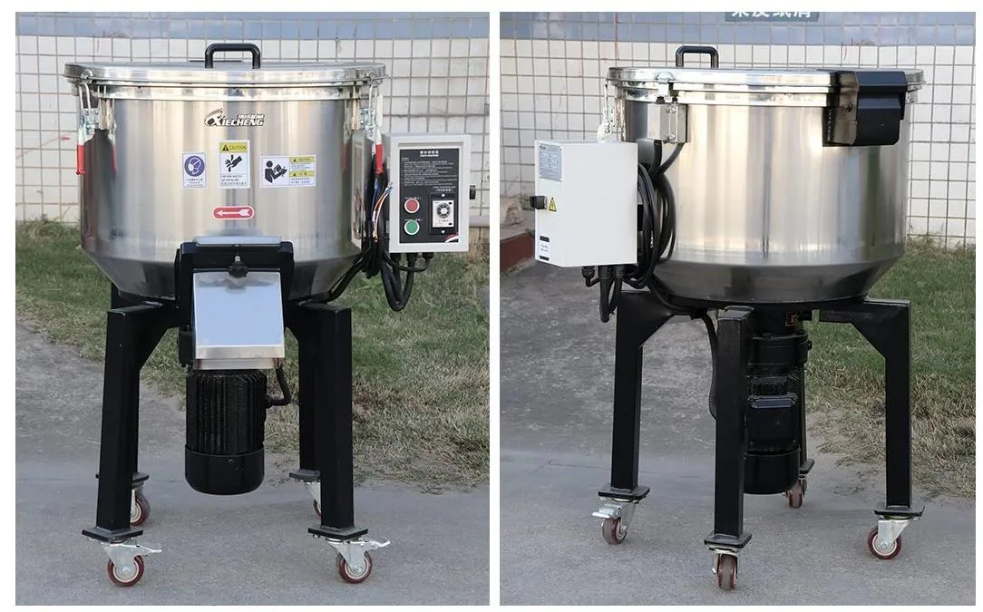 High quality/High cost performance 200kg/Hr Stainless Steel Mixing Machine Vertical Plastic Recycling Blender Mixer