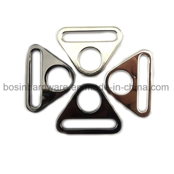 Fashion Metall Dreieck Ring Schnalle mit Loch