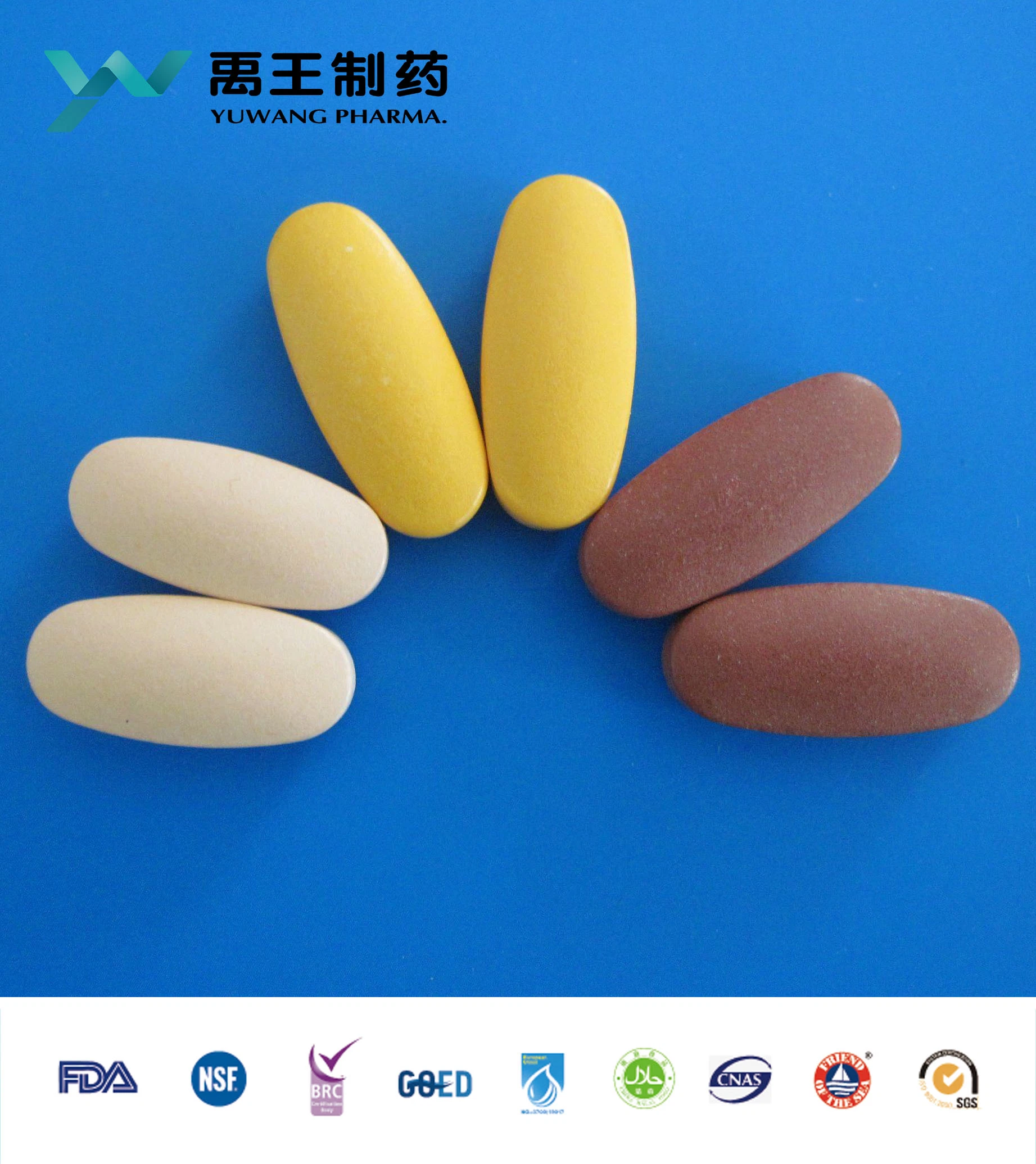 Dietary Supplement in Bulk Skin Whitening Chewable Multivitamin Vitamin C Pill