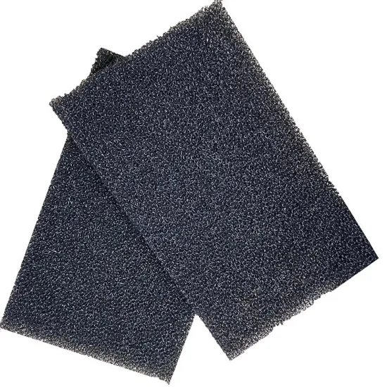 Flame Retardant Filter Cotton Filter Cotton Medium Hole Fine Hole Dust-Proof Sponge Filter Screen Air Compressor Filter Screen Material