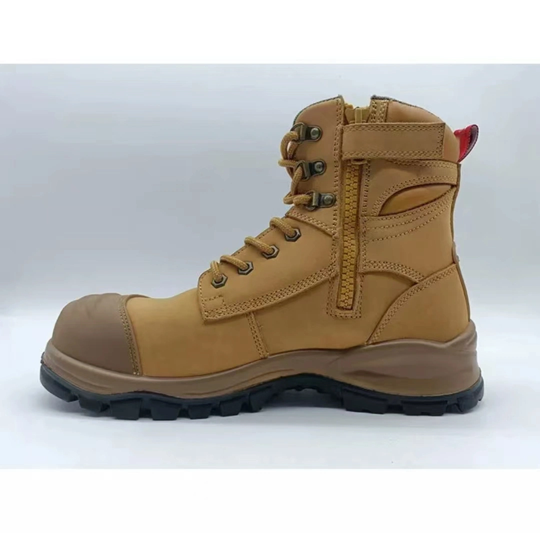 Blindados Anti-Static Anti-Slip Oil Resistance Acero Toe Cap Trabajo de seguridad Botas Zapatos