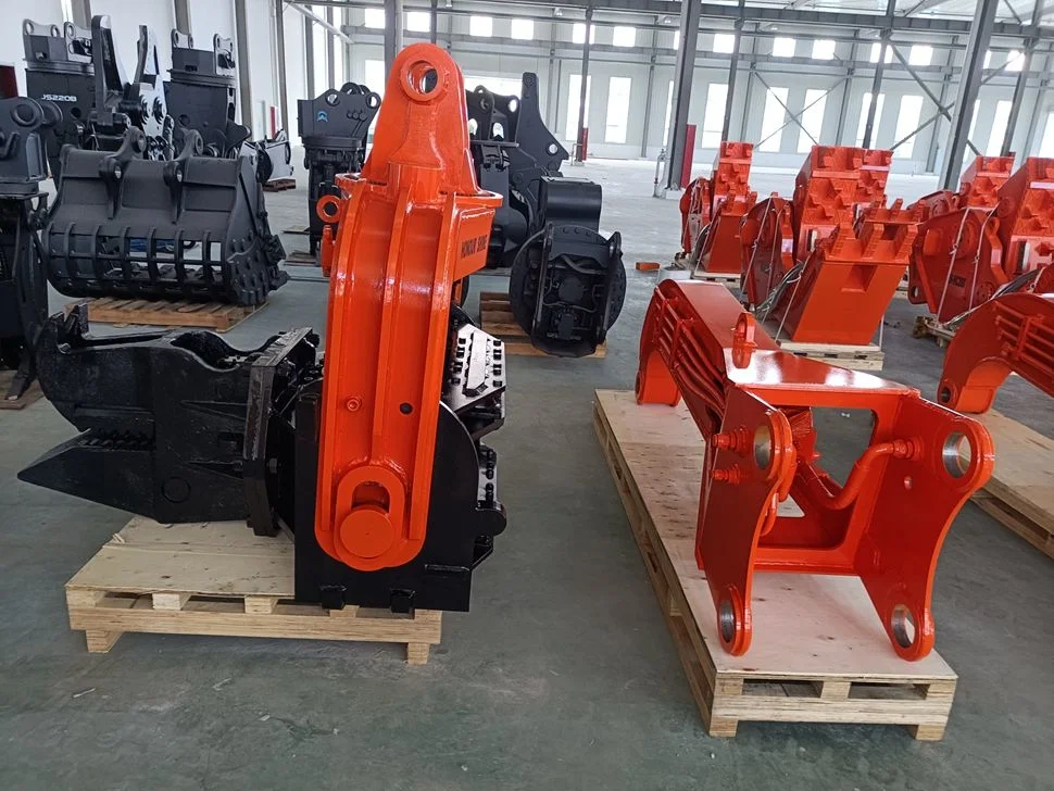 Hot Sale High Force Steel Vibratory Hydraulic Piling Hammer for Excavator