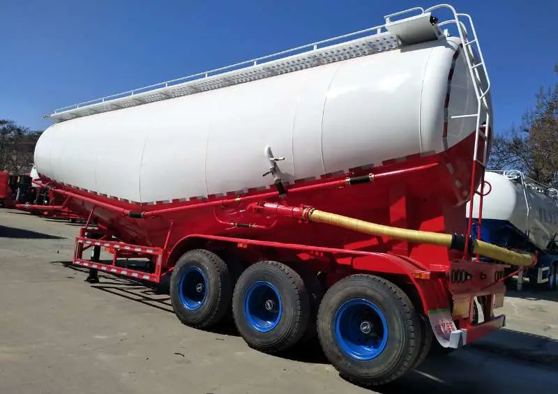 3 Axle Bulk Cement Transportation 45 Cbm Uzbekistan Market