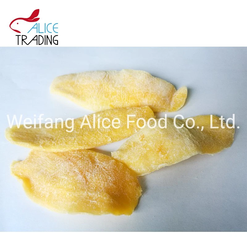 Sweet Tropical Fruit Dried Mango Dehydrated Mango Slice Chinese Mango